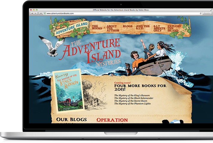 Adventure Island Books - Macbook